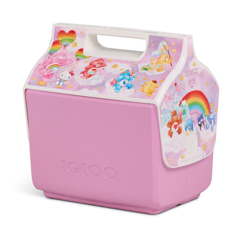 Sanrio Hello Kitty and Friends x Care Bears Igloo Little Playmate 7 Qt Sanrio Characters Cooler  USA |  CEDGP-7210