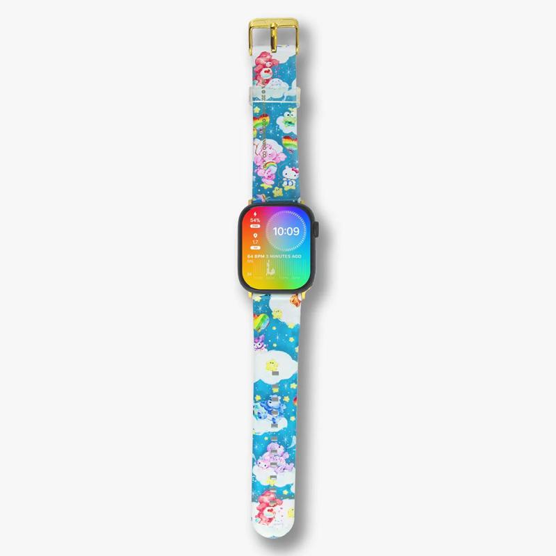 Sanrio Hello Kitty and Friends x Care Bears Jelly Apple Band Sanrio Characters Watch  USA |  UCHAD-1905