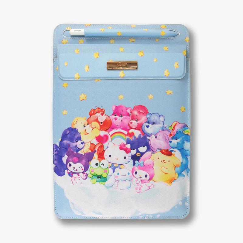 Sanrio Hello Kitty and Friends x Care Bears Foldable Sanrio Characters Ipad Sleeve  USA |  KAJNT-8632