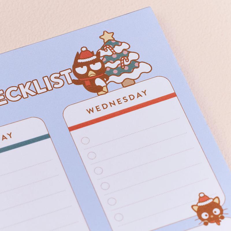 Sanrio Hello Kitty and Friends x Erin Condren Holiday Checklist Sanrio Characters Notepad  USA |  ZDNOG-1076