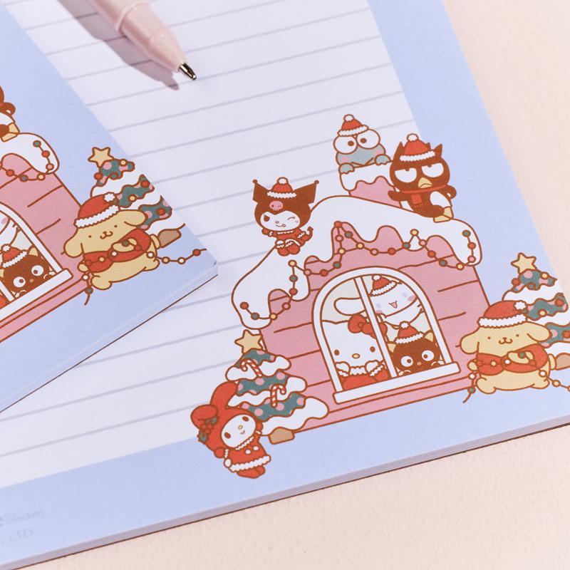 Sanrio Hello Kitty and Friends x Erin Condren Holiday Medium 2-Piece Sanrio Characters Notepad  USA |  QVPUM-3527