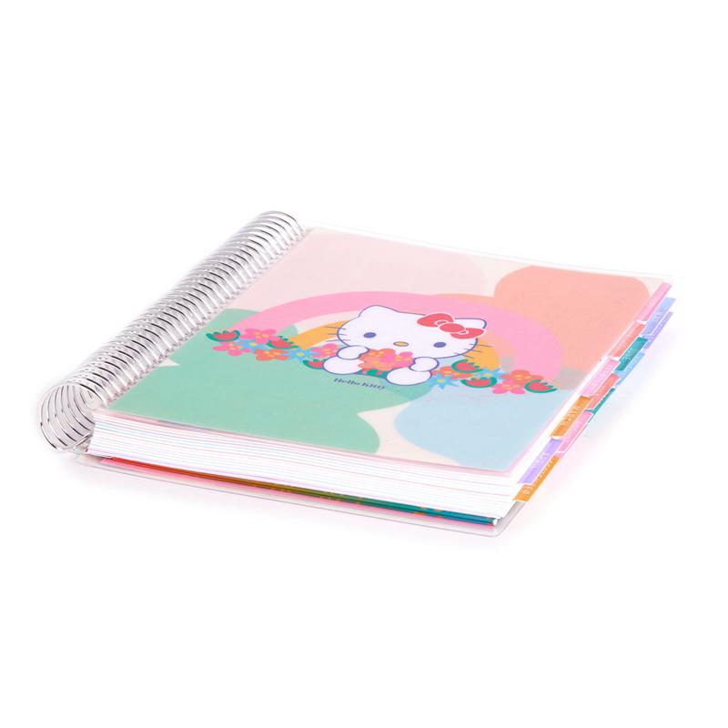 Sanrio Hello Kitty and Friends x Erin Condren Rainbow Relaxation 2025 LifePla Sanrio Characters Lifeplanner  USA |  EDMNT-5410