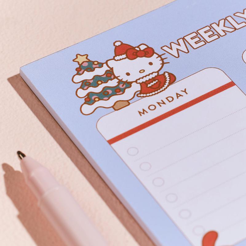 Sanrio Hello Kitty and Friends x Erin Condren Holiday Checklist Sanrio Characters Notepad  USA |  ARYXV-6403