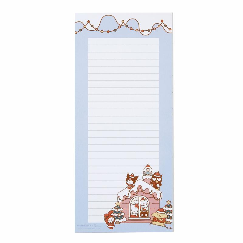 Sanrio Hello Kitty and Friends x Erin Condren Holiday List 2-Piece Se Sanrio Characters Notepad  USA |  JUNTE-6892