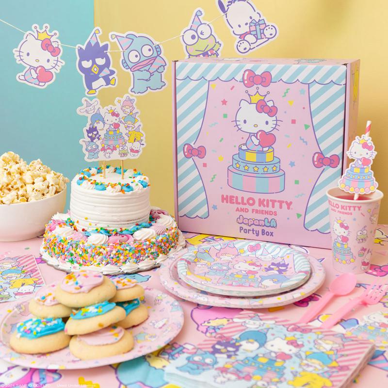 Sanrio Hello Kitty and Friends x JapanLA Sanrio Characters Party Box  USA |  XTJIF-5071