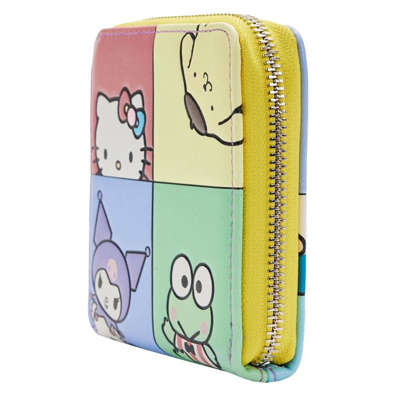 Sanrio Hello Kitty and Friends x Loungefly Color-Block Sanrio Characters Wallet  USA |  XPJOC-3498