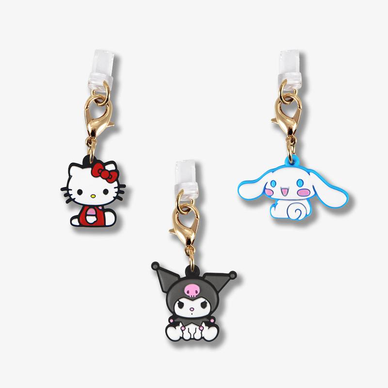 Sanrio Hello Kitty and Friends x Sonix Charging Port 3-Pc Set Sanrio Characters Charms  USA |  FLQWT-7165