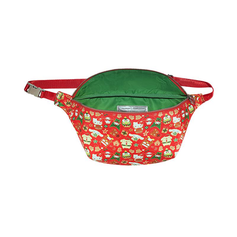 Sanrio Hello Kitty and Friends x Stoney Clover Lane Holiday Jumbo Sanrio Characters Fanny Pack  USA |  HOZWN-7549