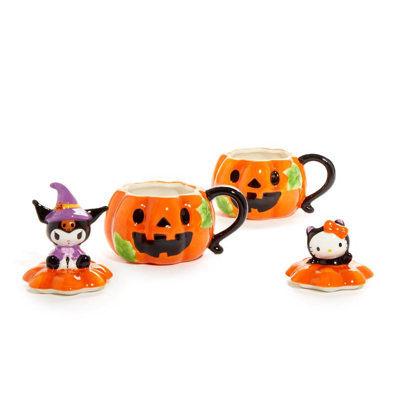 Sanrio Hello Kitty and Kuromi Pumpkin Ceramics Sanrio Characters Mug  USA |  JZOAS-5139