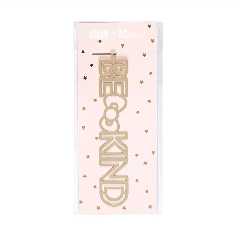 Sanrio Hello Kitty x Erin Condren Be Kind Metal Sanrio Characters Bookmark  USA |  JPYDL-5641