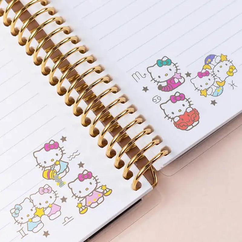 Sanrio Hello Kitty x Erin Condren Zodiac A5 Coiled Sanrio Characters Notebook  USA |  EUVGF-7846