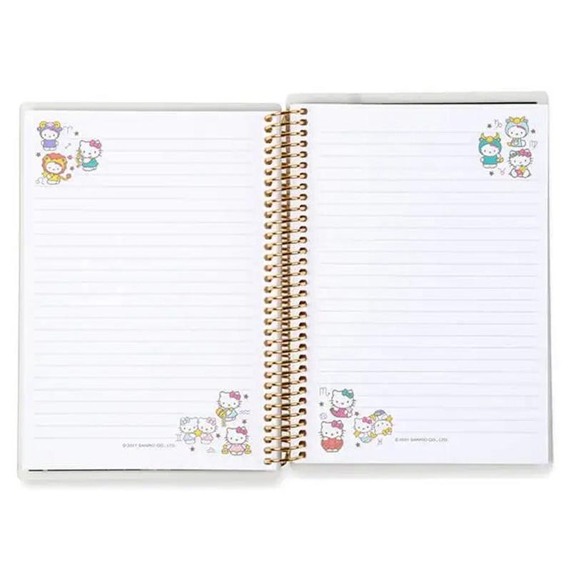 Sanrio Hello Kitty x Erin Condren Zodiac A5 Coiled Sanrio Characters Notebook  USA |  EUVGF-7846