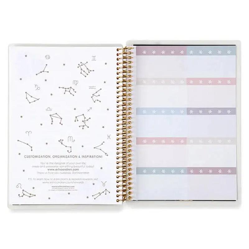 Sanrio Hello Kitty x Erin Condren Zodiac A5 Coiled Sanrio Characters Notebook  USA |  EUVGF-7846