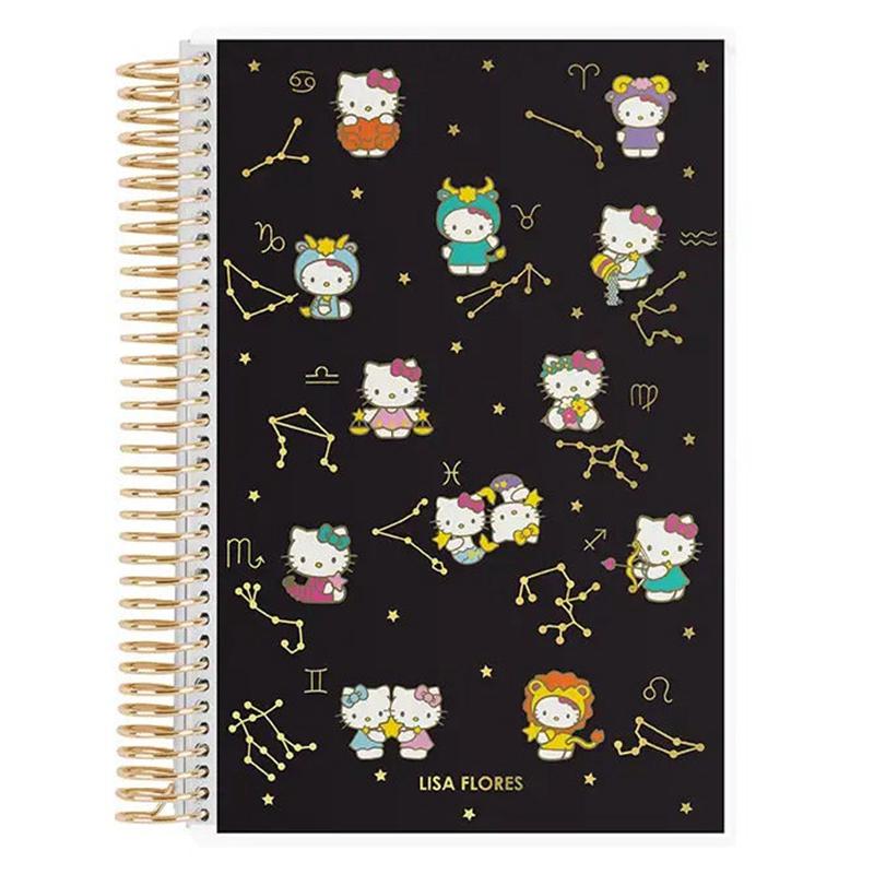 Sanrio Hello Kitty x Erin Condren Zodiac A5 Coiled Sanrio Characters Notebook  USA |  EUVGF-7846