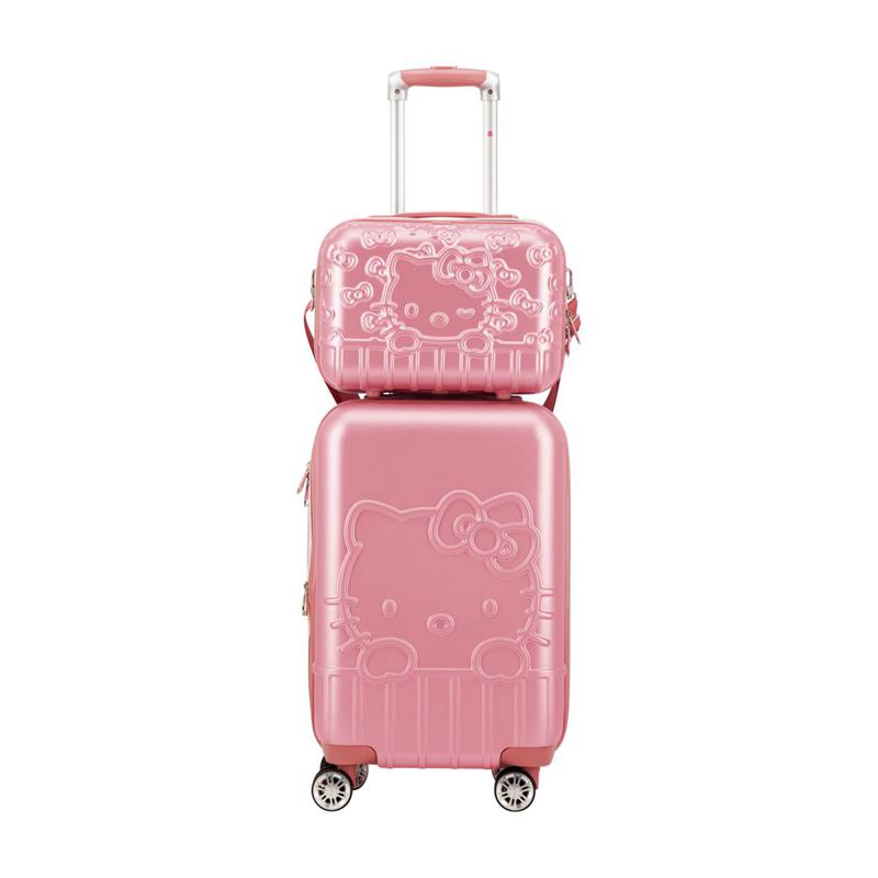 Sanrio Hello Kitty x FUL Pink Molded Carry-On Train Sanrio Characters Cases  USA |  AIUHJ-3192