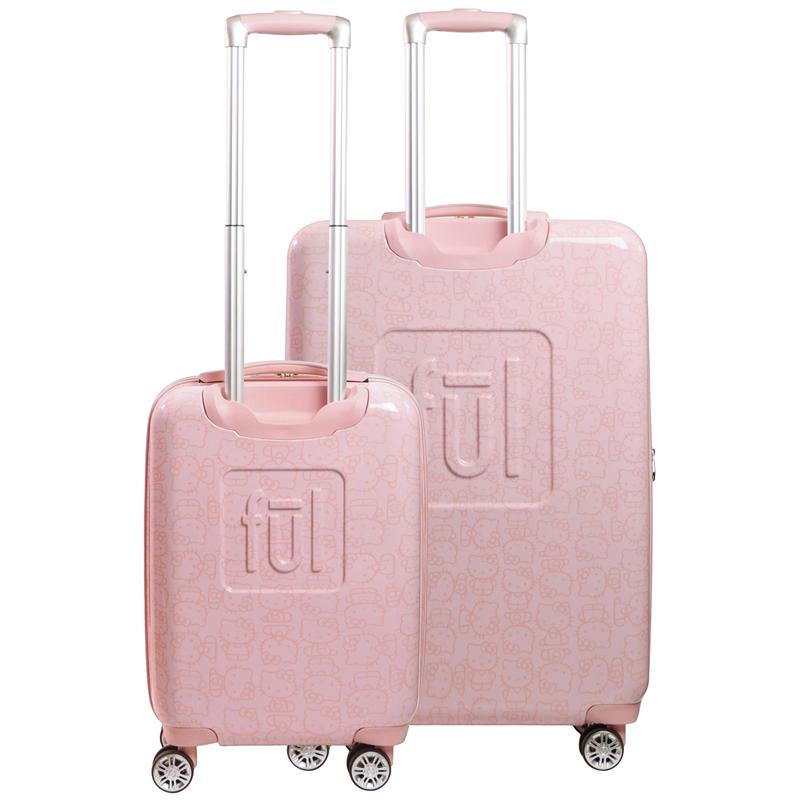 Sanrio Hello Kitty x FUL Pose 2-Pc Hardshell (Pink) Sanrio Characters Luggage  USA |  AMVEG-9436