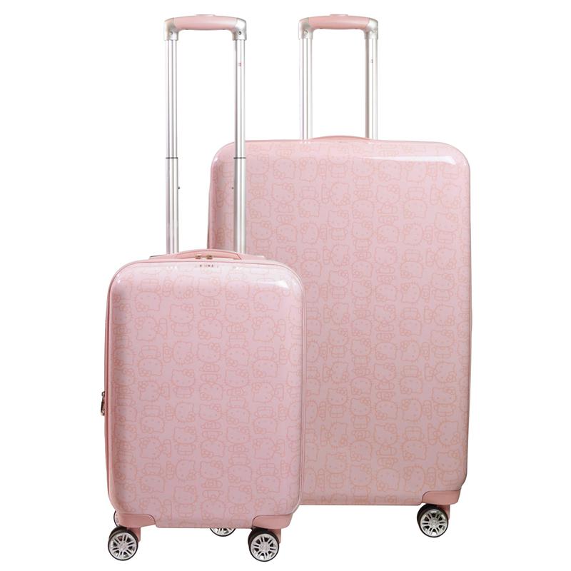 Sanrio Hello Kitty x FUL Pose 2-Pc Hardshell (Pink) Sanrio Characters Luggage  USA |  AMVEG-9436