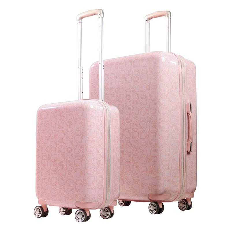 Sanrio Hello Kitty x FUL Pose 2-Pc Hardshell (Pink) Sanrio Characters Luggage  USA |  AMVEG-9436