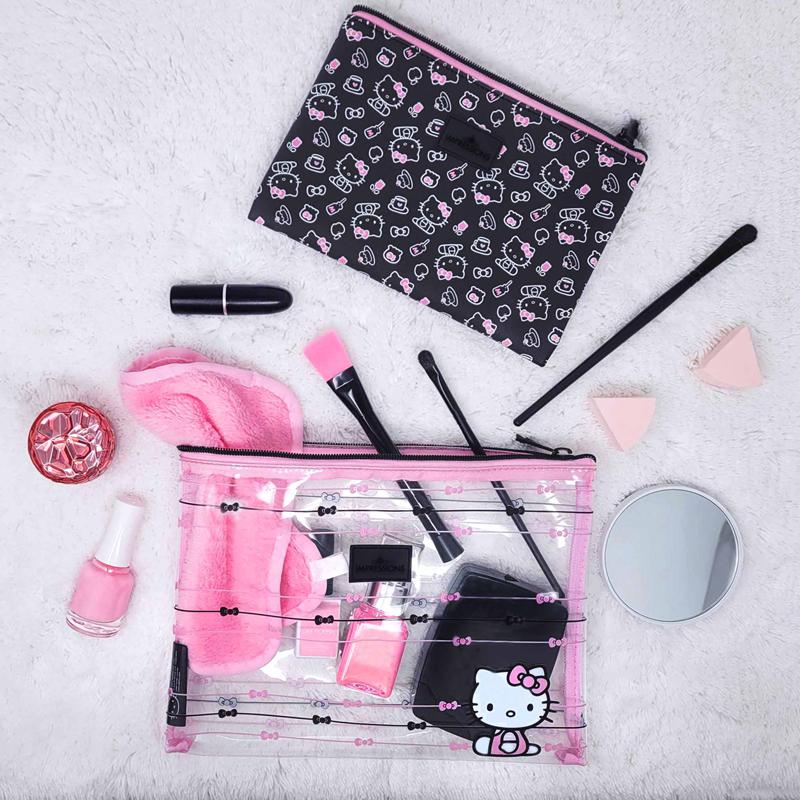 Sanrio Hello Kitty x Impressions Slim Set (Black) Sanrio Characters Pouch  USA |  SNCKI-1382