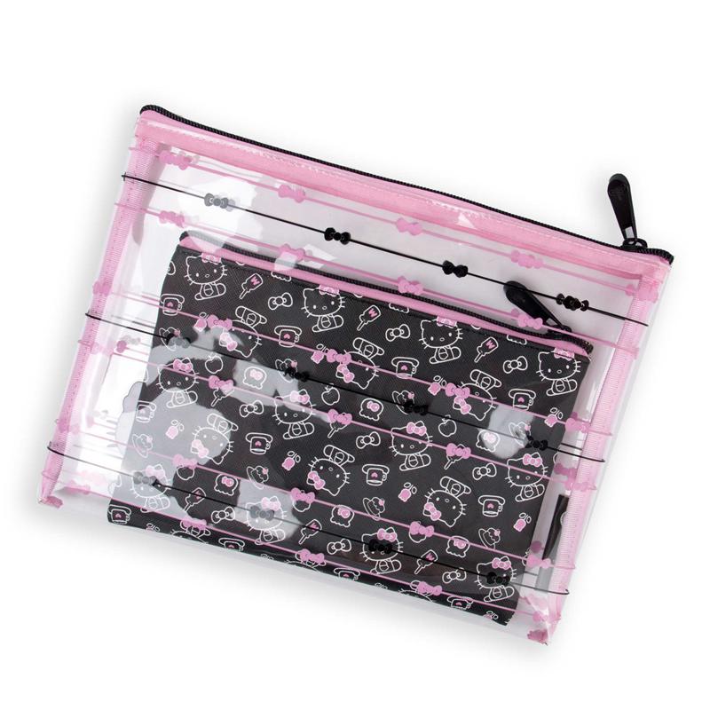 Sanrio Hello Kitty x Impressions Slim Set (Black) Sanrio Characters Pouch  USA |  SNCKI-1382