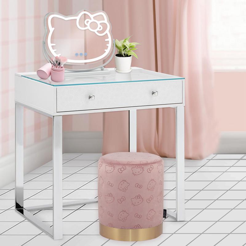 Sanrio Hello Kitty x Impressions Vanity SlayStation Mini Vanity Table Sanrio Characters Vanity Table  USA |  CXVJG-6523