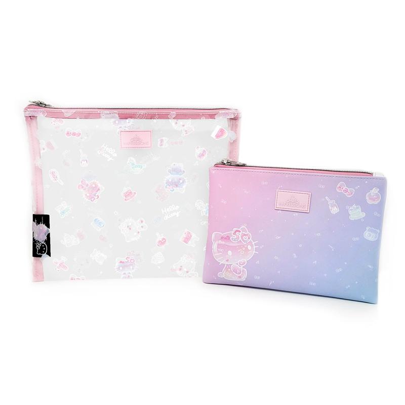 Sanrio Hello Kitty x Impressions Vanity 50th Anniv. Slim Set Sanrio Characters Pouch  USA |  WMARV-6409