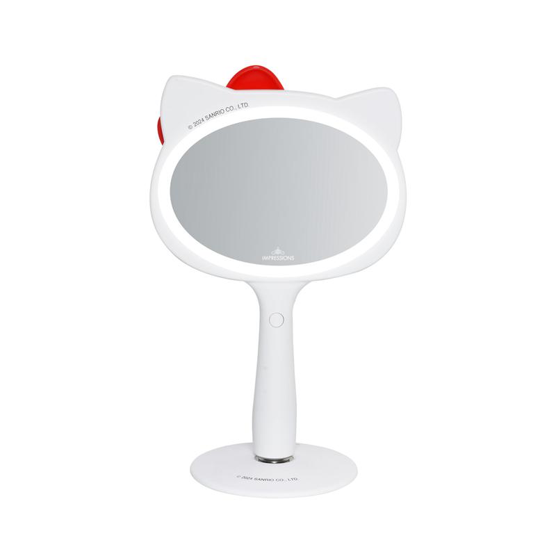 Sanrio Hello Kitty x Impressions Vanity LED Handheld Sanrio Characters Mirror  USA |  MCKGI-2967