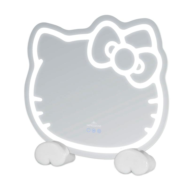 Sanrio Hello Kitty x Impressions Vanity RGB Wall 2.0 W/ Bluetooth Spea Sanrio Characters Mirror  USA |  MLHVW-3420