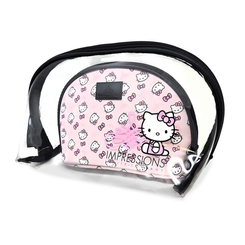 Sanrio Hello Kitty x Impressions Vanity Set (Pink) Sanrio Characters Clutch  USA |  GFIKH-9582