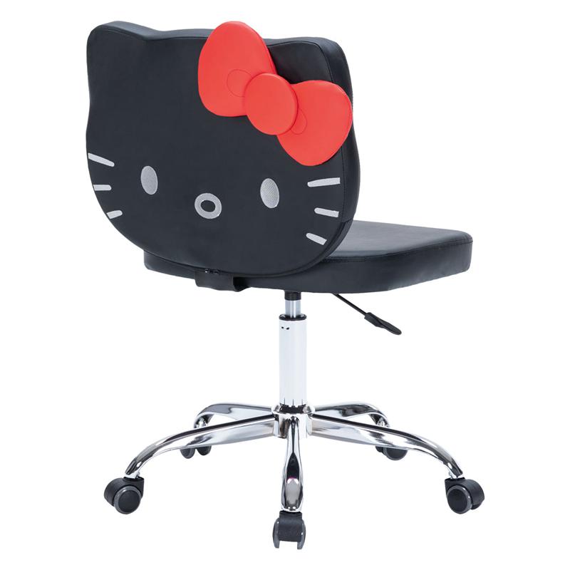 Sanrio Hello Kitty x Impressions Vanity Faux Leather Swivel Vanity Sanrio Characters Chair  USA |  DTLBS-3724