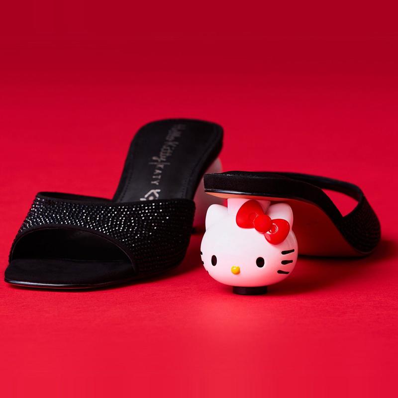 Sanrio Hello Kitty x Katy Perry (Black) Sanrio Characters Mule  USA |  WZDSI-5104