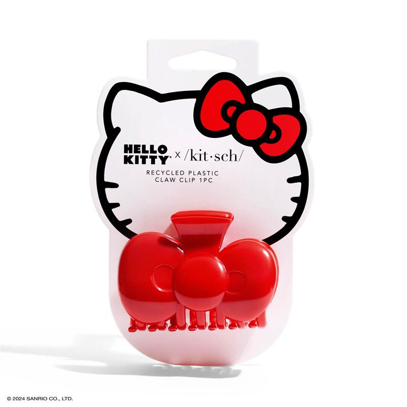 Sanrio Hello Kitty x Kitsch Bow Shape Claw (Red) Accessories Clip  USA |  FCAKU-9365