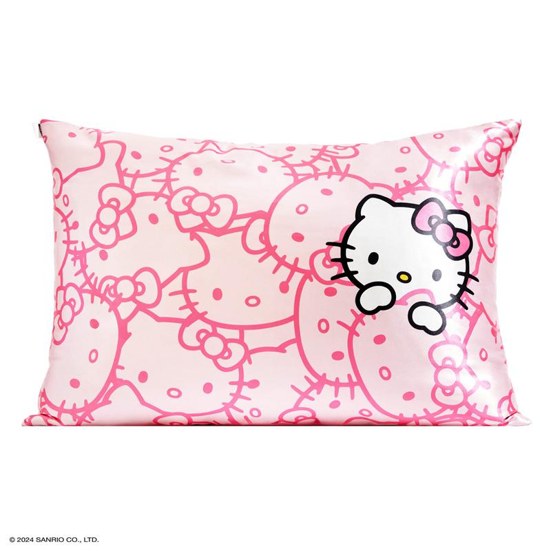 Sanrio Hello Kitty x Kitsch Facescase (Pink) Sanrio Characters Pillow  USA |  YSDBL-7258