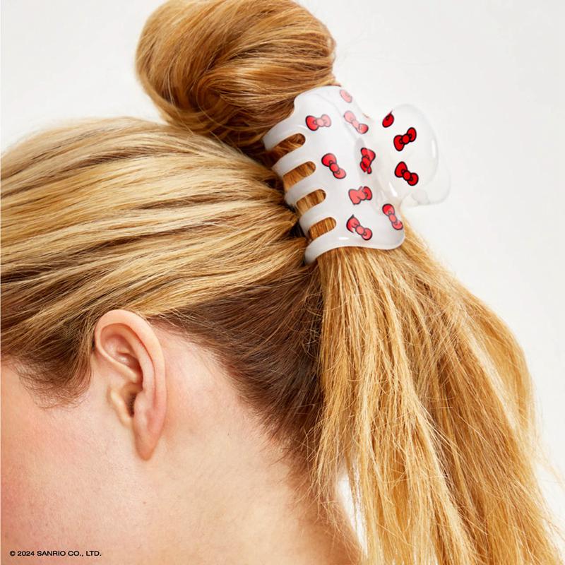 Sanrio Hello Kitty x Kitsch Puffy Claw (Bows) Accessories Clip  USA |  EMKPD-8265