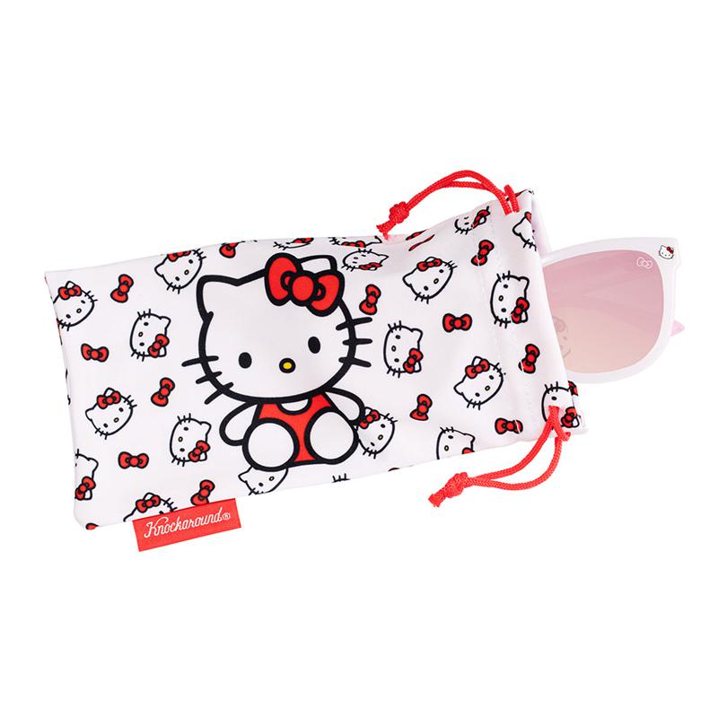 Sanrio Hello Kitty x Knockaround Kids Pink Sun(Premiums) Sanrio Characters Sunglasses  USA |  ZUNWA-1406