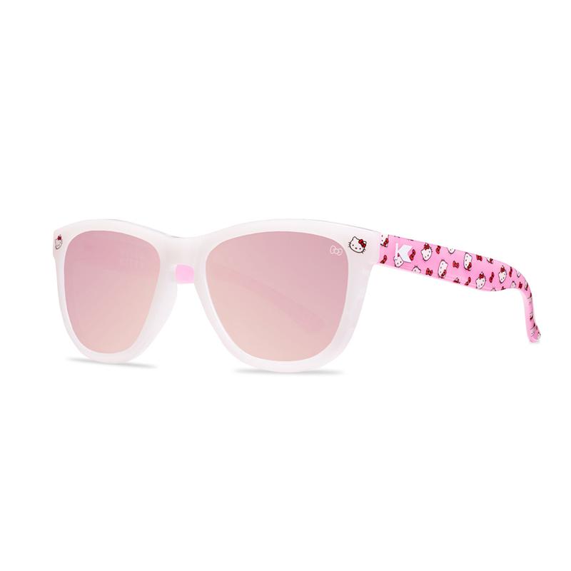 Sanrio Hello Kitty x Knockaround Kids Pink Sun(Premiums) Sanrio Characters Sunglasses  USA |  ZUNWA-1406