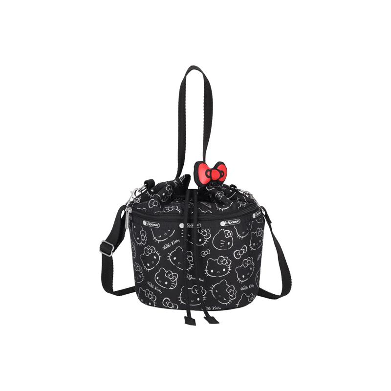 Sanrio Hello Kitty x LeSportsac Drawst(I Am A Star) Sanrio Characters Bucket Bag  USA |  YTHUM-1405