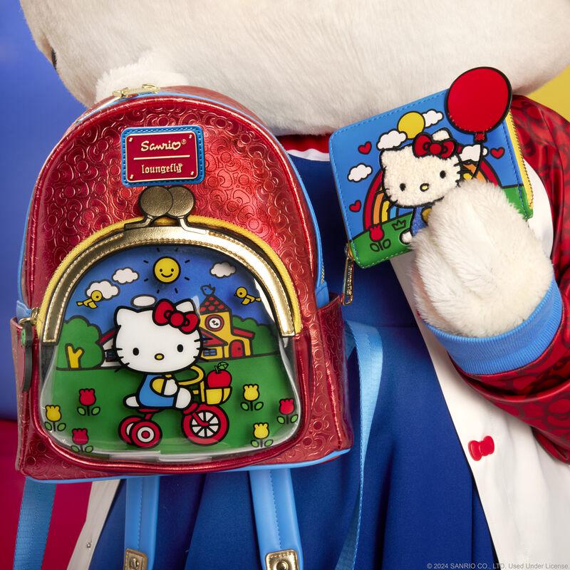 Sanrio Hello Kitty x Loungefly 50th Anniversary Classic Coin Mini Backp Bags Purse  USA |  WNTCV-8617