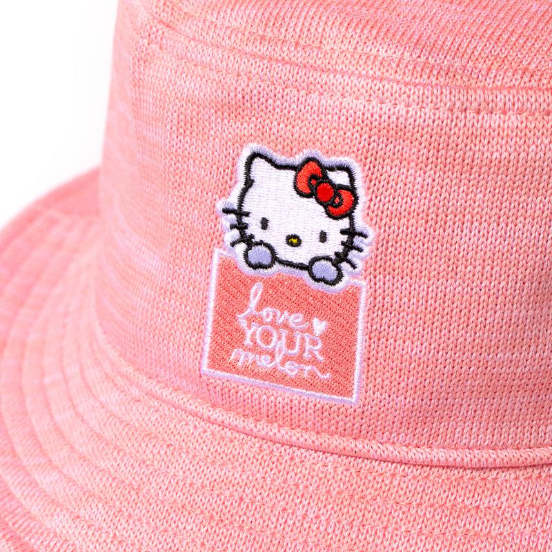 Sanrio Hello Kitty x Love Your Melon Speckled Hero (Pink) Sanrio Characters Bucket Hat  USA |  BQTVM-9530