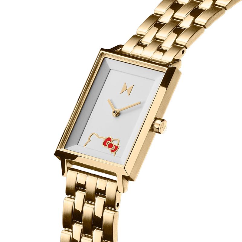 Sanrio Hello Kitty x MVMT Signature Square (Yellow Gold) Sanrio Characters Watch  USA |  KWDPB-9521