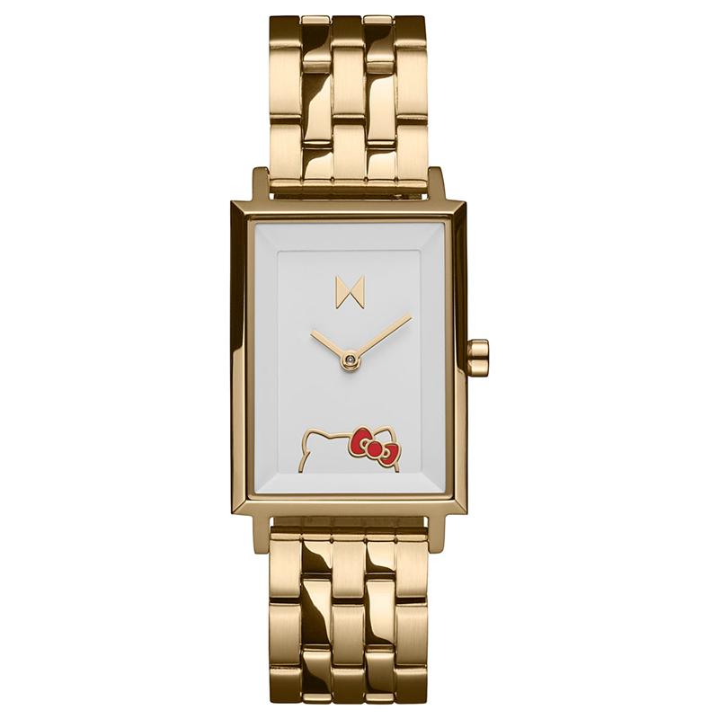 Sanrio Hello Kitty x MVMT Signature Square (Yellow Gold) Sanrio Characters Watch  USA |  KWDPB-9521