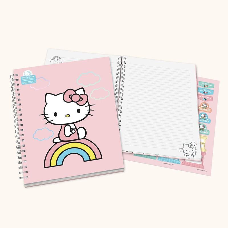 Sanrio Hello Kitty x Studio Oh! Classic Pink Extra-Large Spiral Sanrio Characters Notebook  USA |  BMQGH-0246