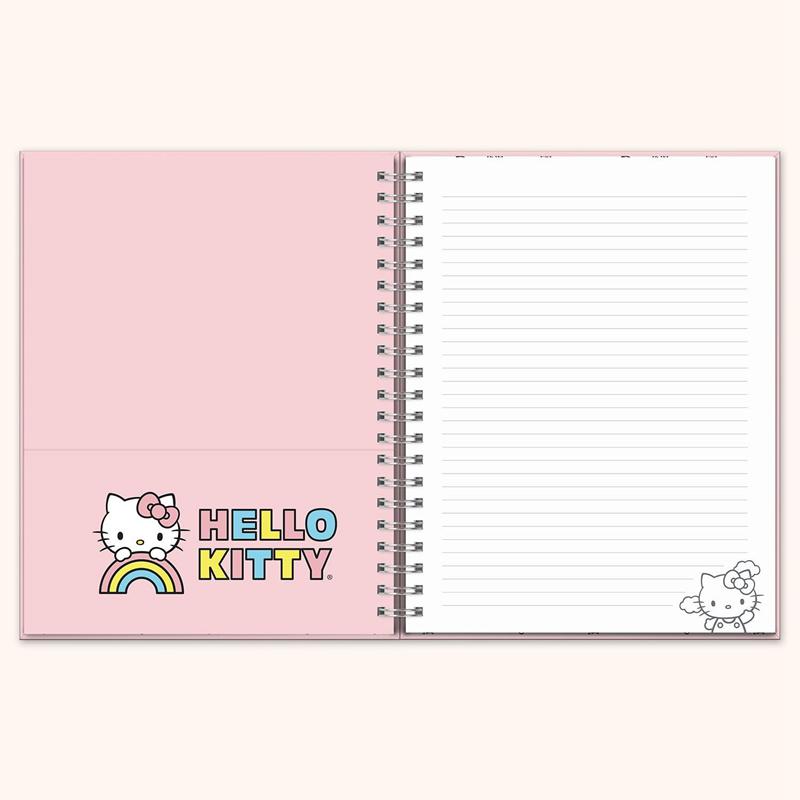 Sanrio Hello Kitty x Studio Oh! Classic Pink Extra-Large Spiral Sanrio Characters Notebook  USA |  BMQGH-0246