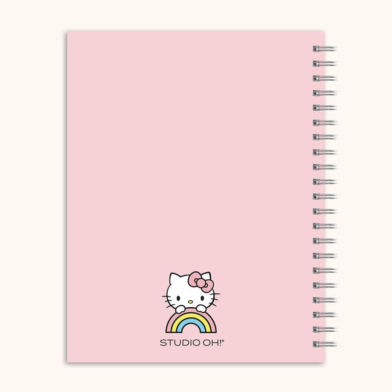 Sanrio Hello Kitty x Studio Oh! Classic Pink Extra-Large Spiral Sanrio Characters Notebook  USA |  BMQGH-0246