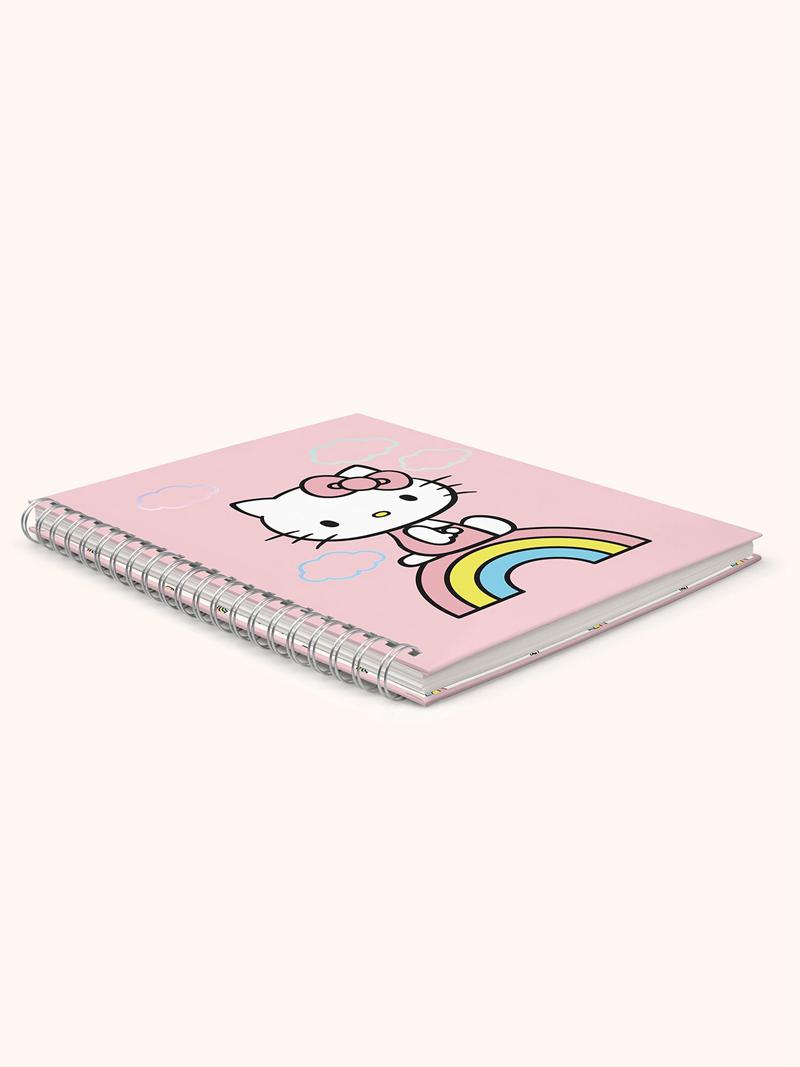 Sanrio Hello Kitty x Studio Oh! Classic Pink Extra-Large Spiral Sanrio Characters Notebook  USA |  BMQGH-0246