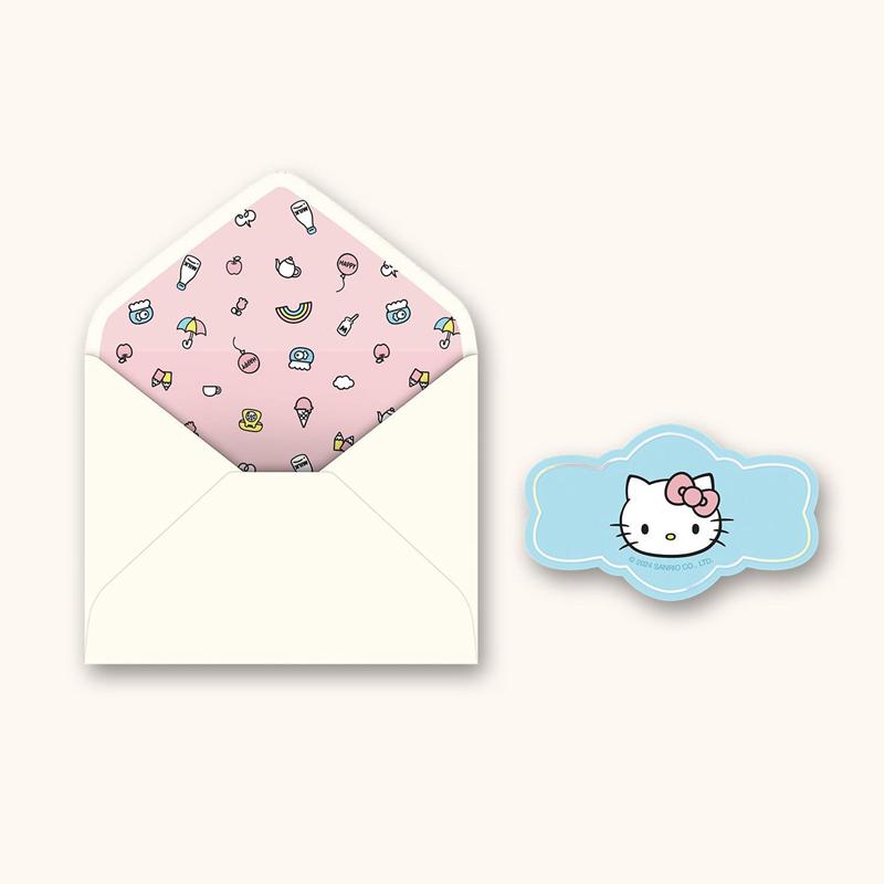 Sanrio Hello Kitty x Studio Oh! Just Saying Hello Deluxe Greeting Card Sanrio Characters Greeting Card  USA |  BZQWC-6958