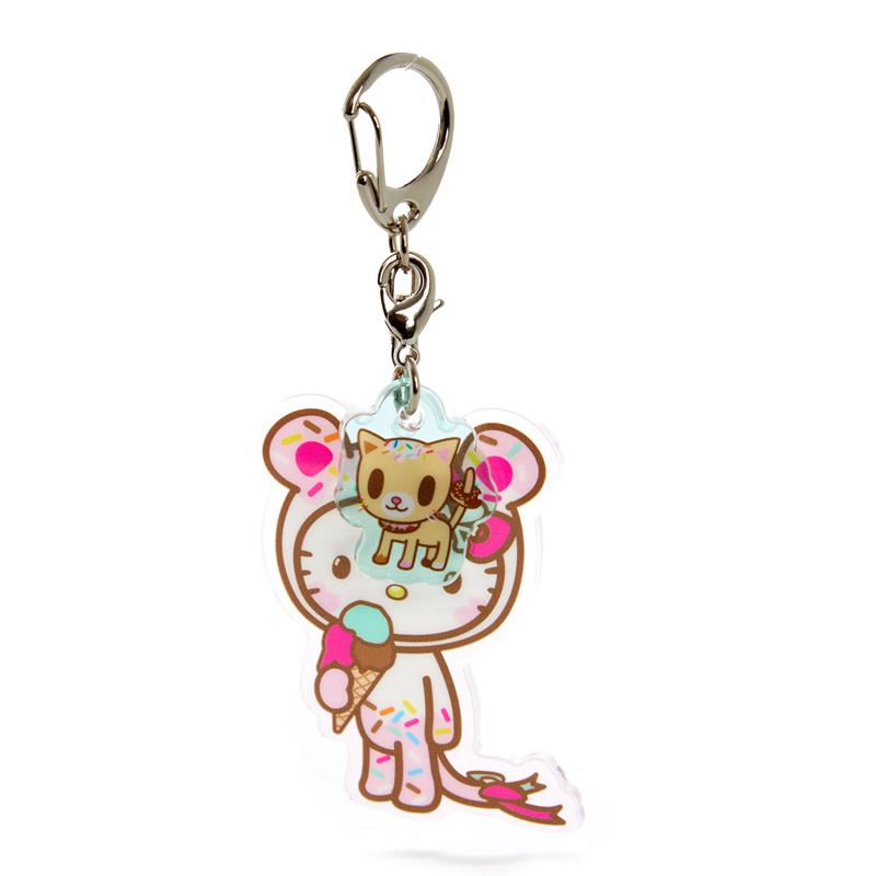 Sanrio Hello Kitty x Tokidoki and Zipper Pull Duo (Kawaii Carnival) Sanrio Characters Keychain  USA |  XUGTC-3014