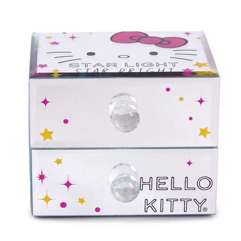 Sanrio Hello Kittyed Compact Jewelry Sanrio Characters Mirror  USA |  RPBZK-8935