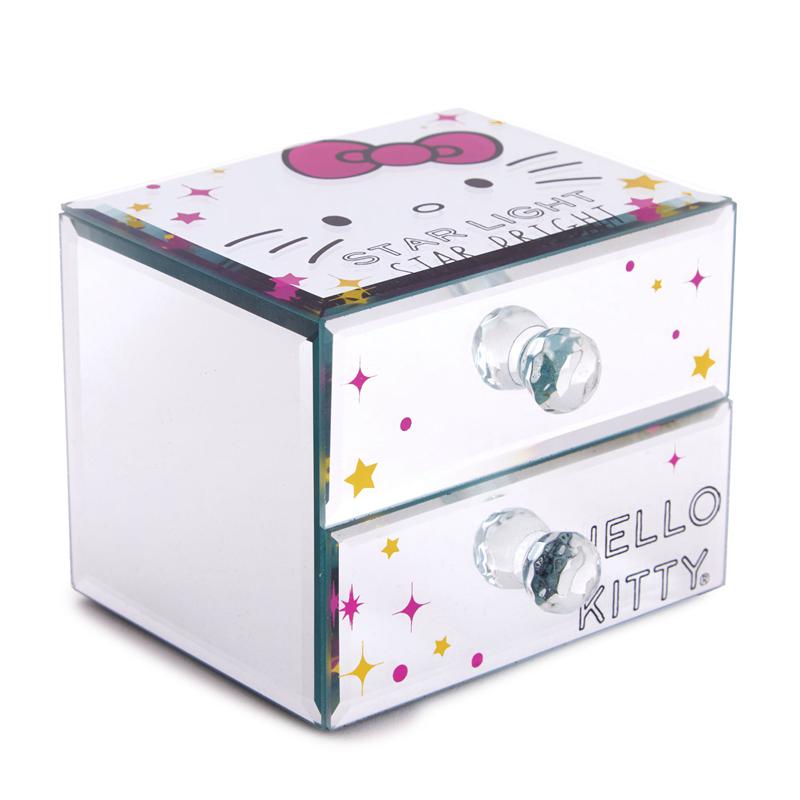 Sanrio Hello Kittyed Compact Jewelry Sanrio Characters Mirror  USA |  RPBZK-8935