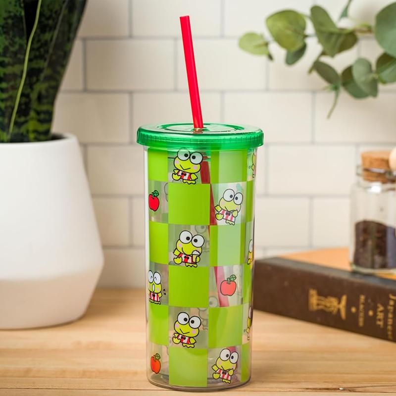 Sanrio Keroppi 20oz Apples Travel Sanrio Characters Tumbler  USA |  LQVTI-2638